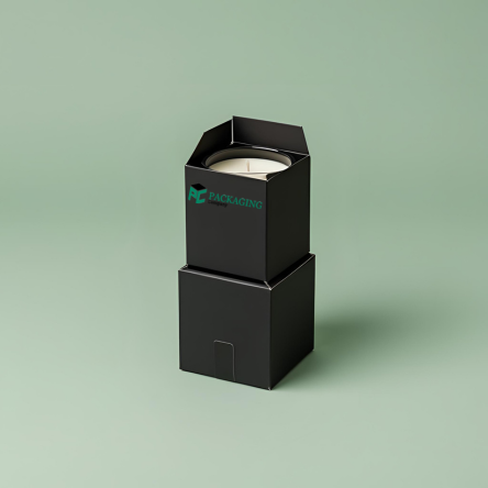 Black Candle Packaging